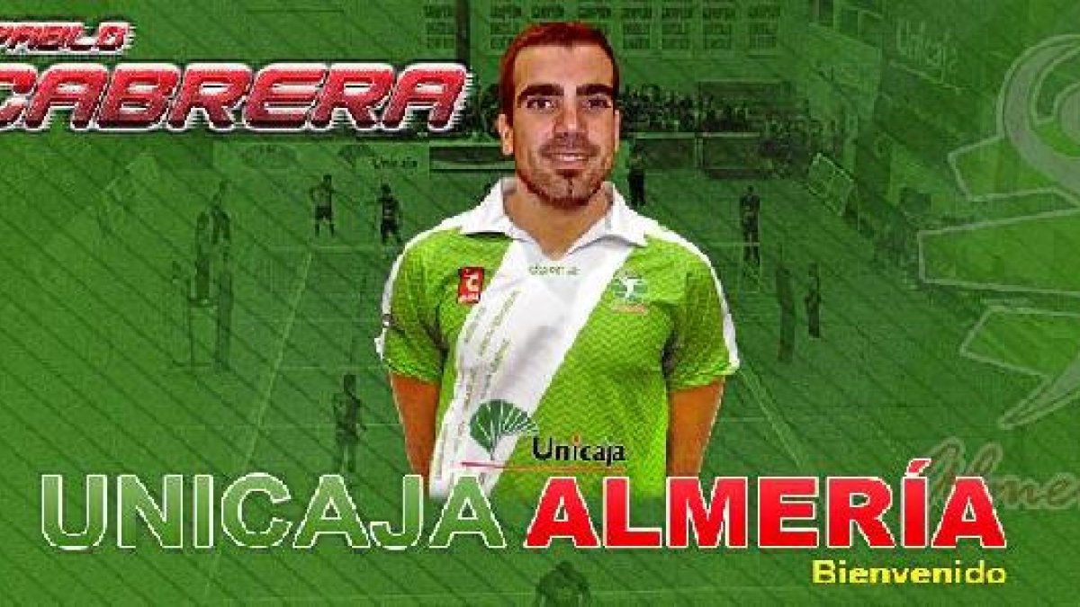 Pablo Cabrera da un gran salto en su carrera.