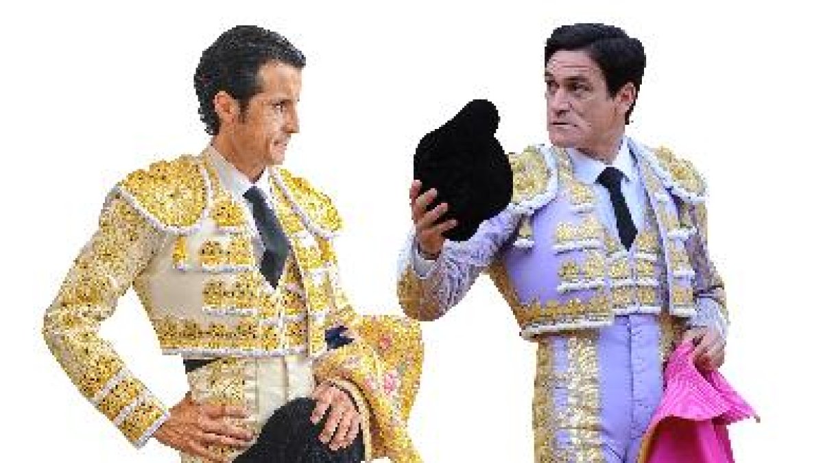 Ruiz Manuel y Torres Jerez, dos toreros almerienses fotografiados por Baltasar Gálvez