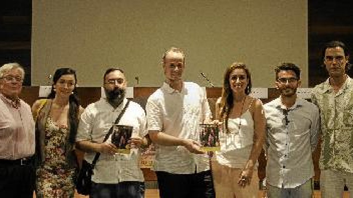 Momento de la presentación del libro