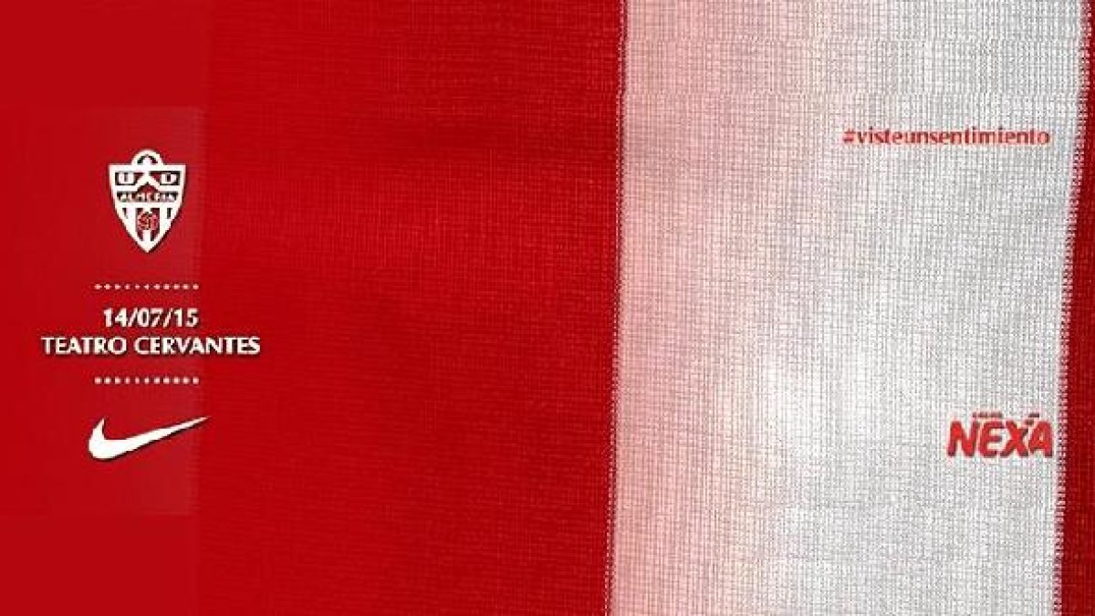 Todo preparado para la puesta de largo de las camisetas.