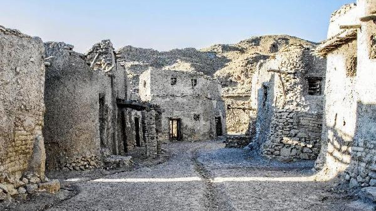 Decorados de ‘Exodus’ en Sierra Alhamilla.