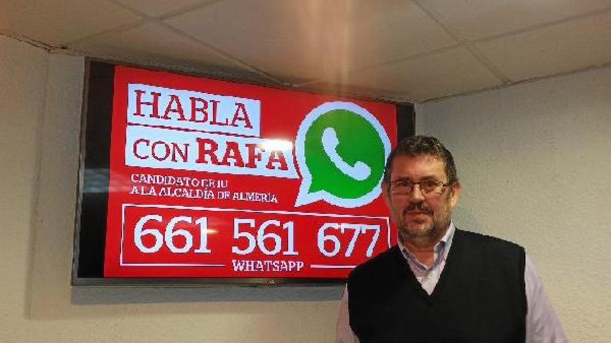 Rafael Esteban, concejal de IU.