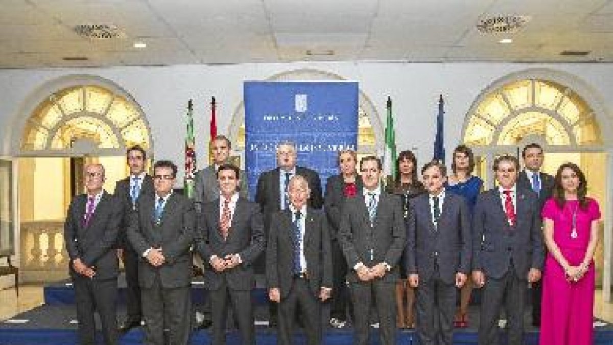 Miembros del Grupo Popular en la Diputación.