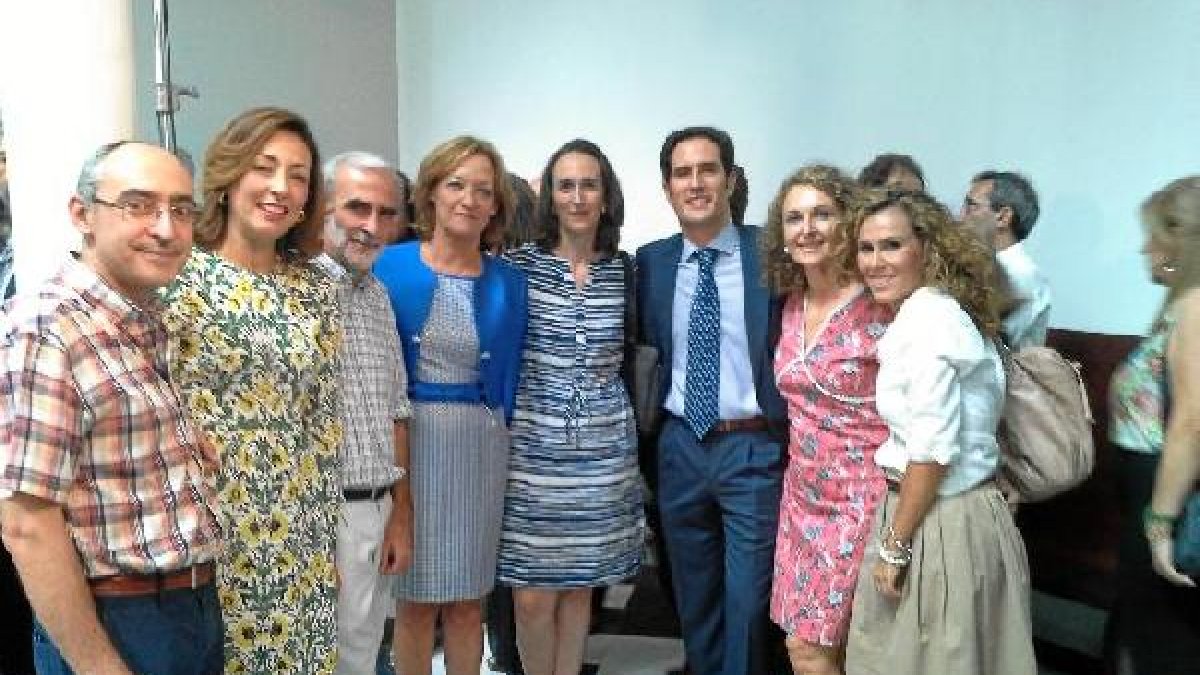 Ortiz, con directivos de IFAPA en su toma de posesión.