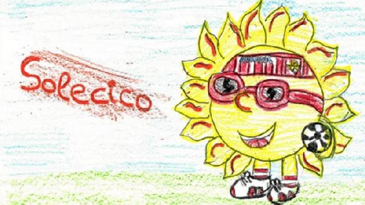 Imagen de la nueva mascota del Almería.