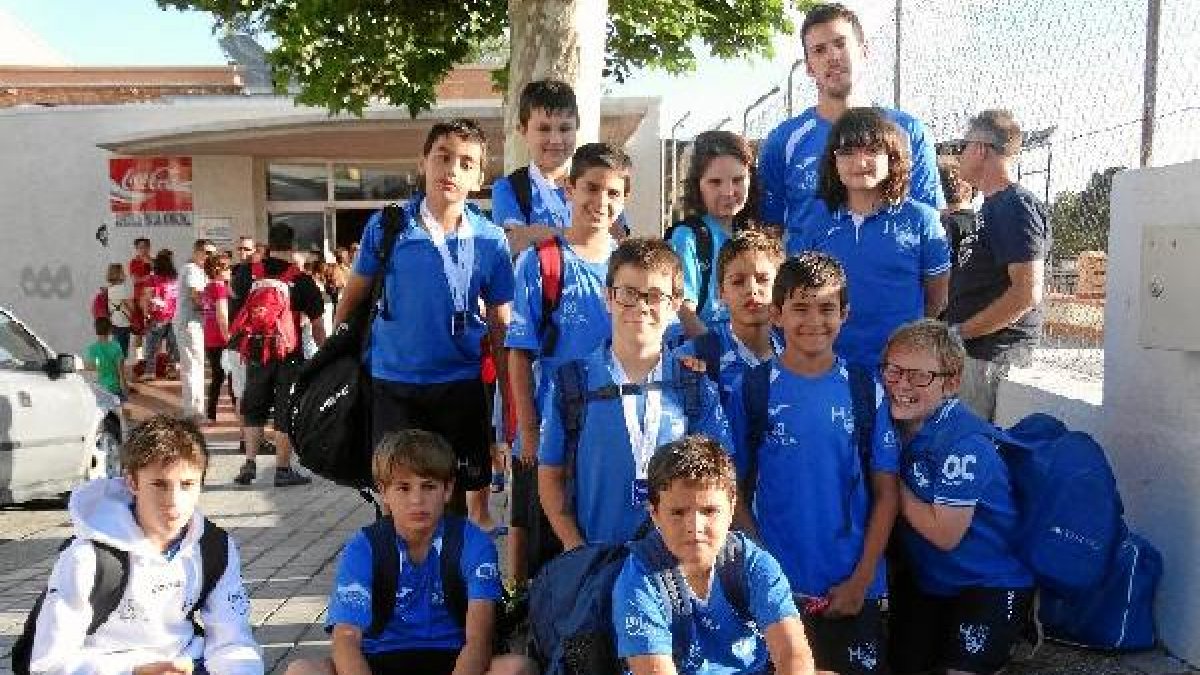 El equipo ejidense desplazado a Motril.