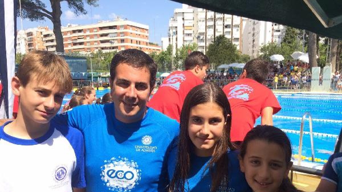 Jóvenes deportistas.