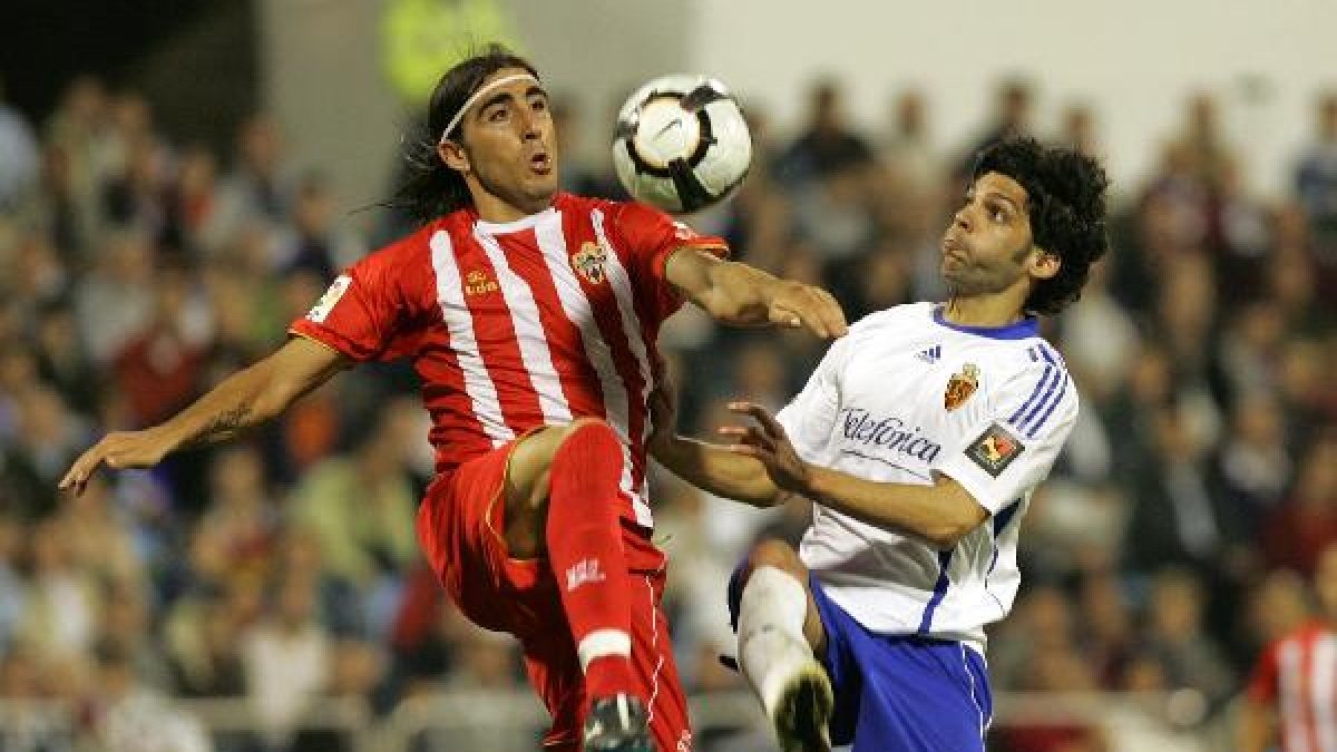 Chico, en su etapa en el Almería.