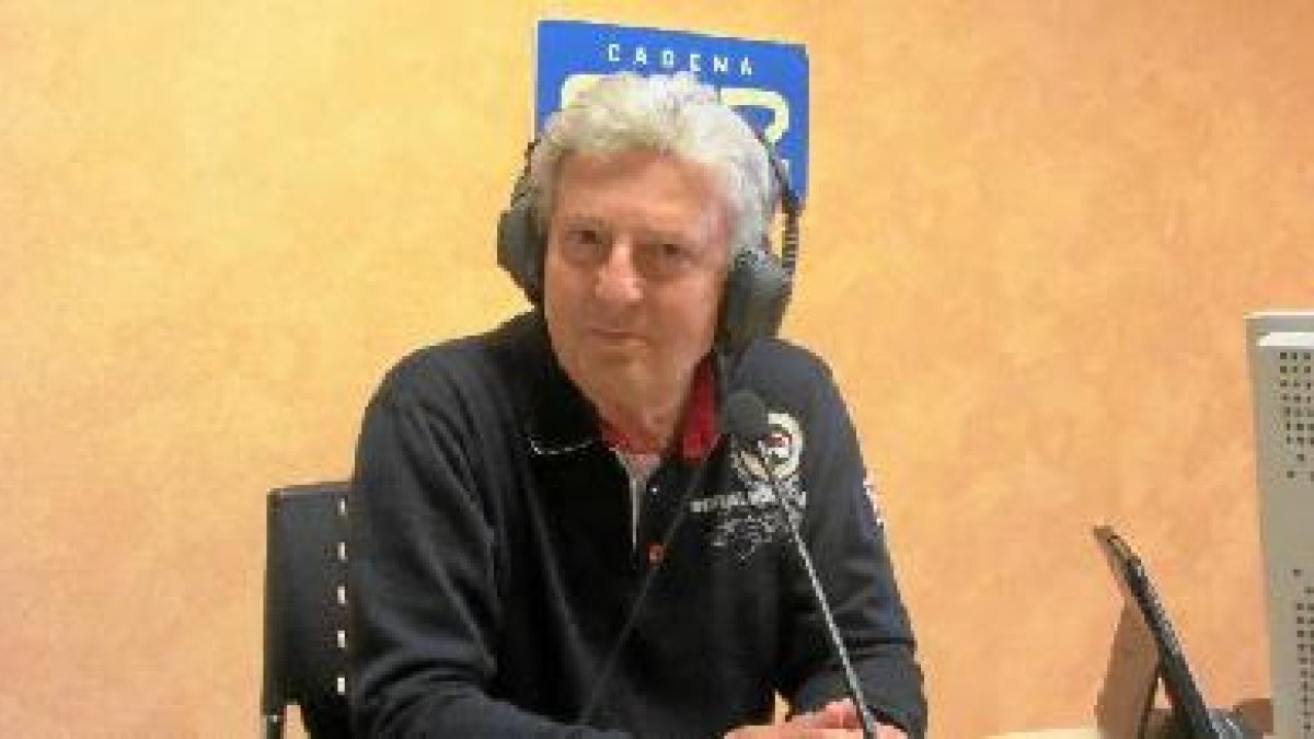 Joaquín de la Muela, durante una entrevista en SER Almería.