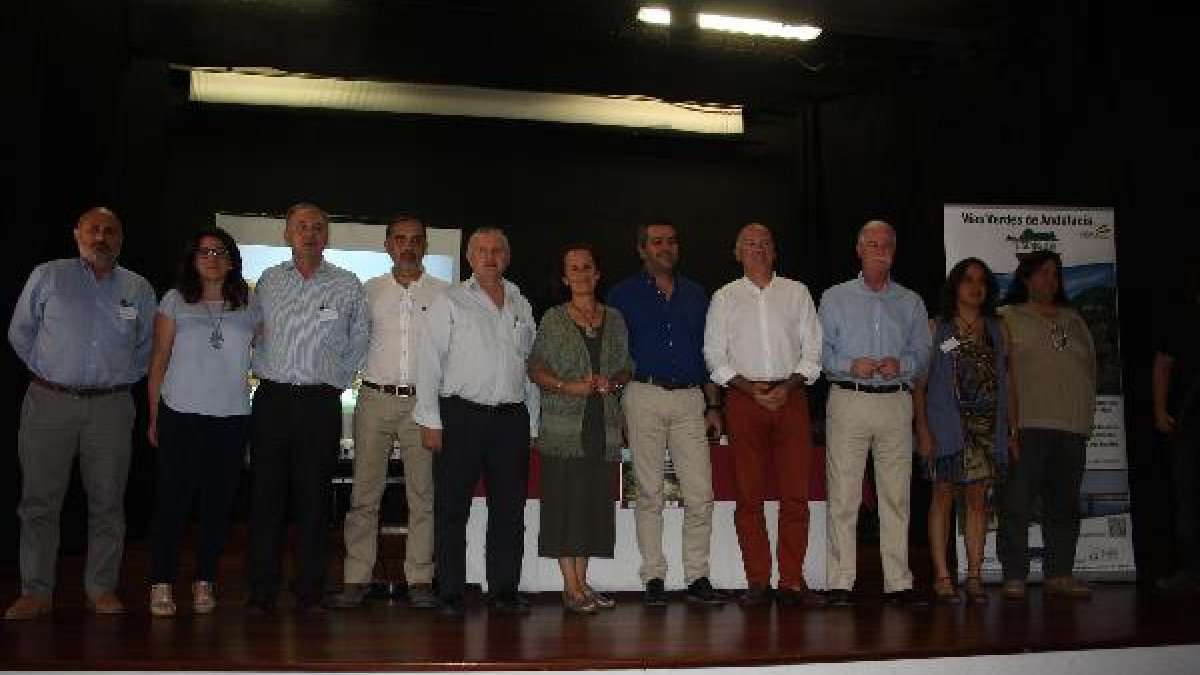 Ponentes de las jornadas andaluzas celebradas en Serón.
