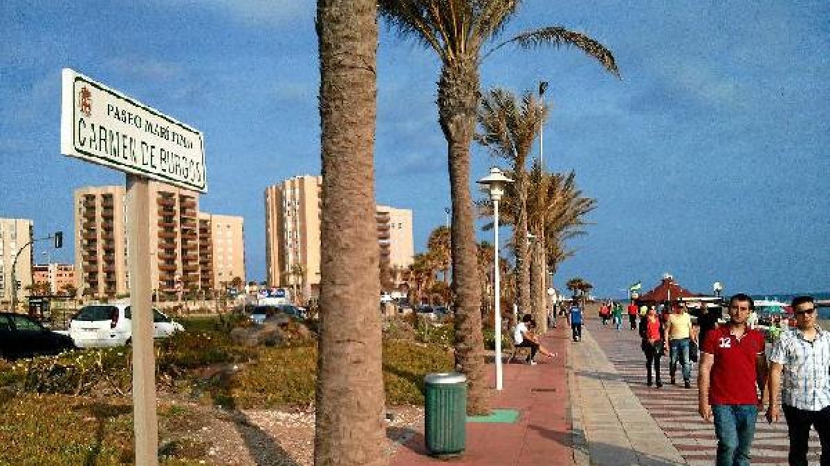 Paseo marítimo de la capital almeriense