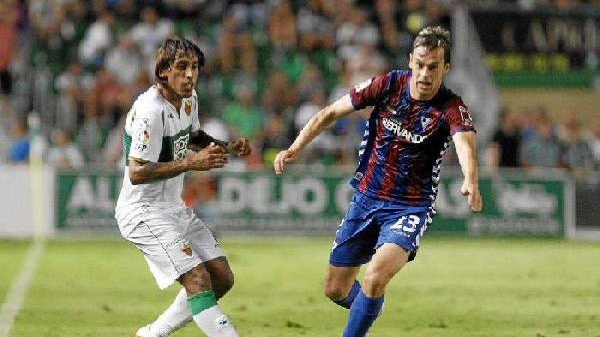 Damián en el partido contra el Eibar.