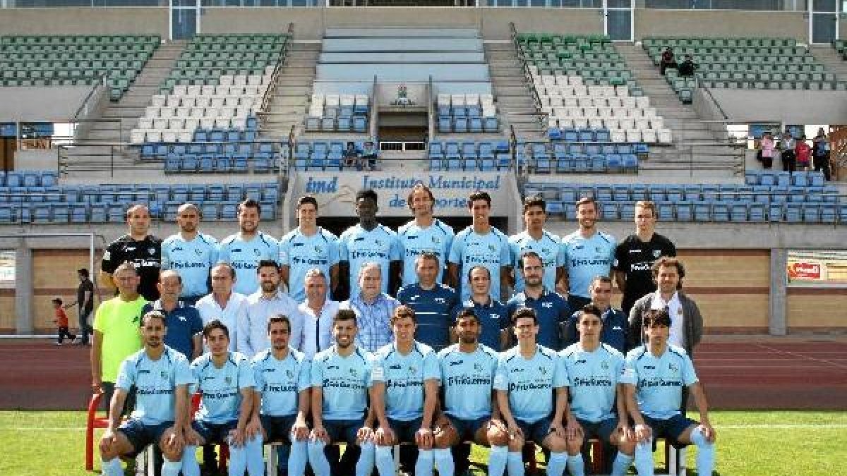 La plantilla del Depor Ejido la pasada temporada.