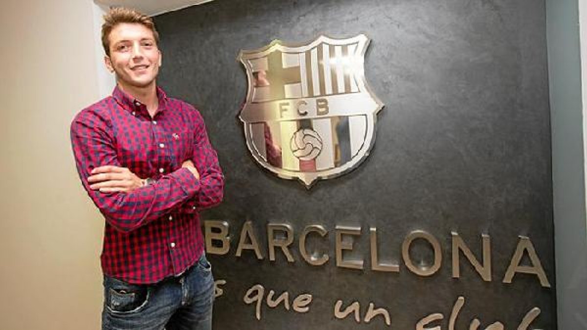 Ilie en su etapa de jugador del Barça.