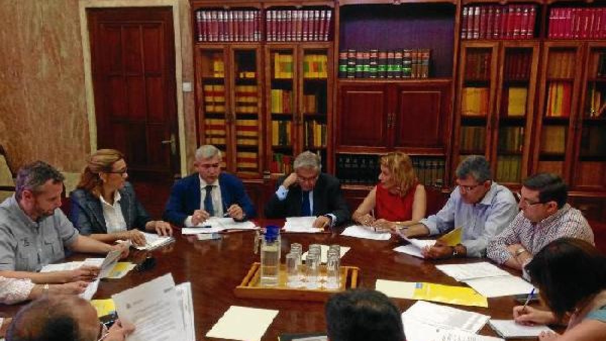 Reunión de la comisión provincial del PFEA.