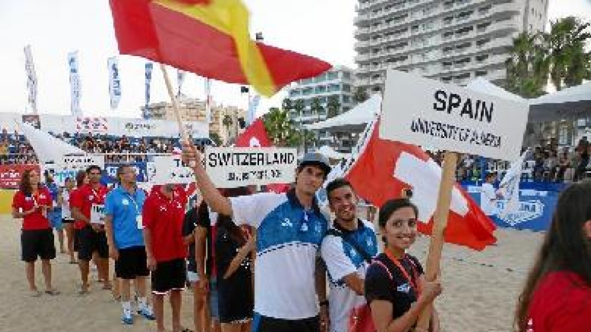 La pareja almeriense representó a España en el Campeonato de Europa.