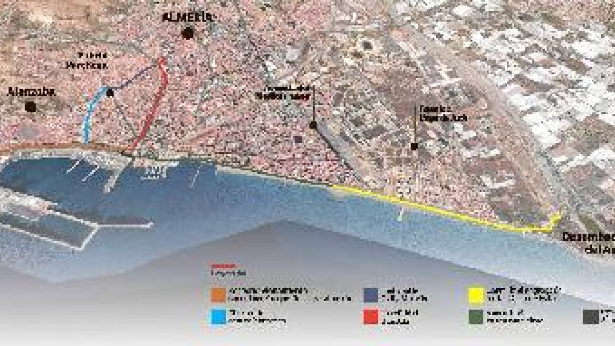 El Plan Andaluz de la Bicicleta contempla la creación de 35 kilómetros de carriles bici en la ciudad de Almería.