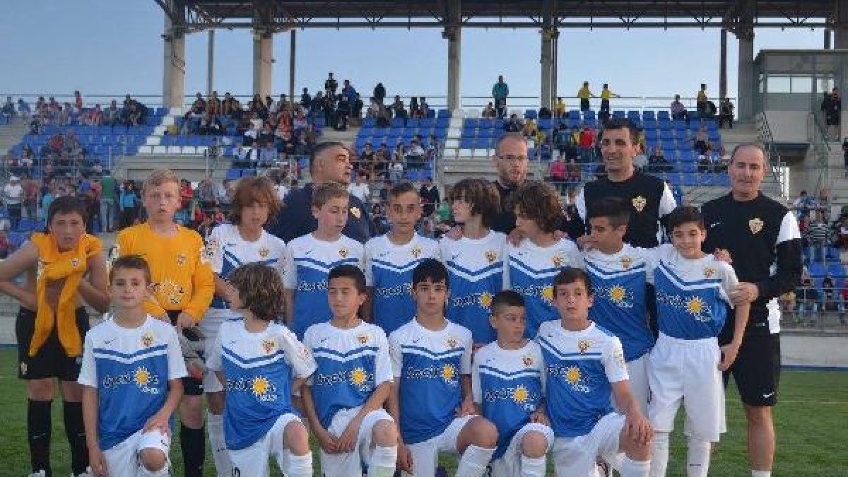 El Almería alevín tiene grandes futbolistas.