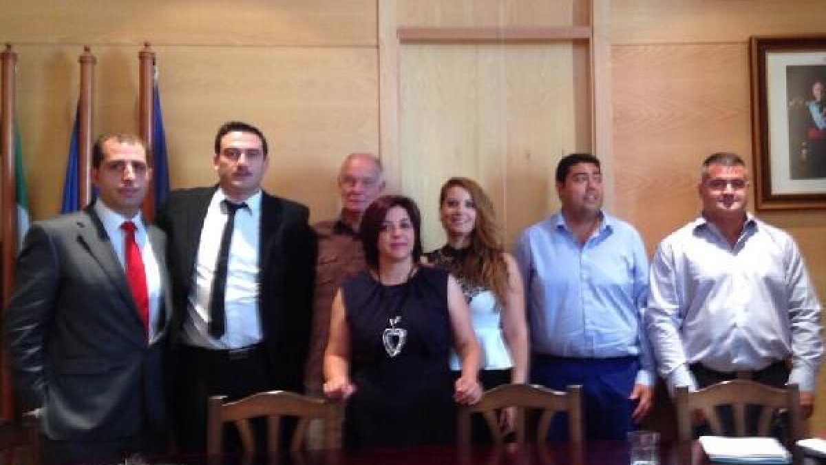 Los concejales socialistas