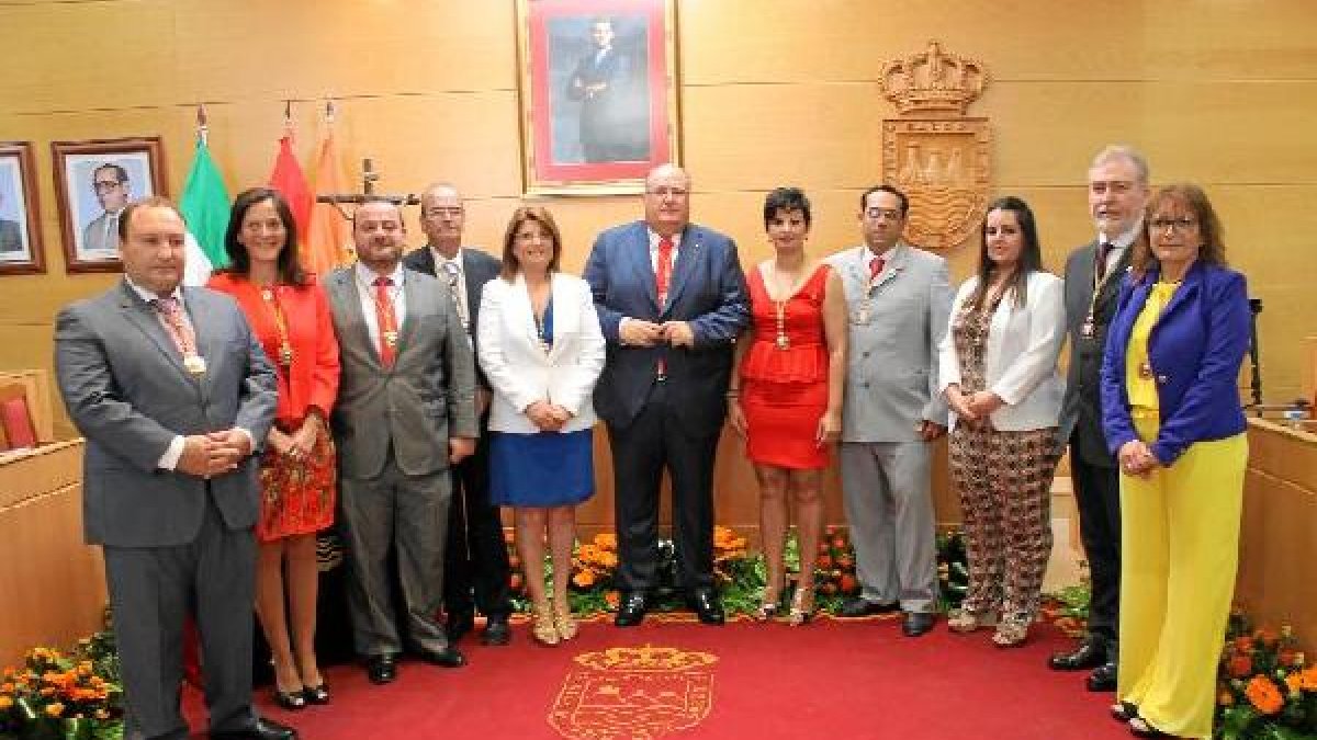 Nueva corpóración del Ayuntamiento de Gádor