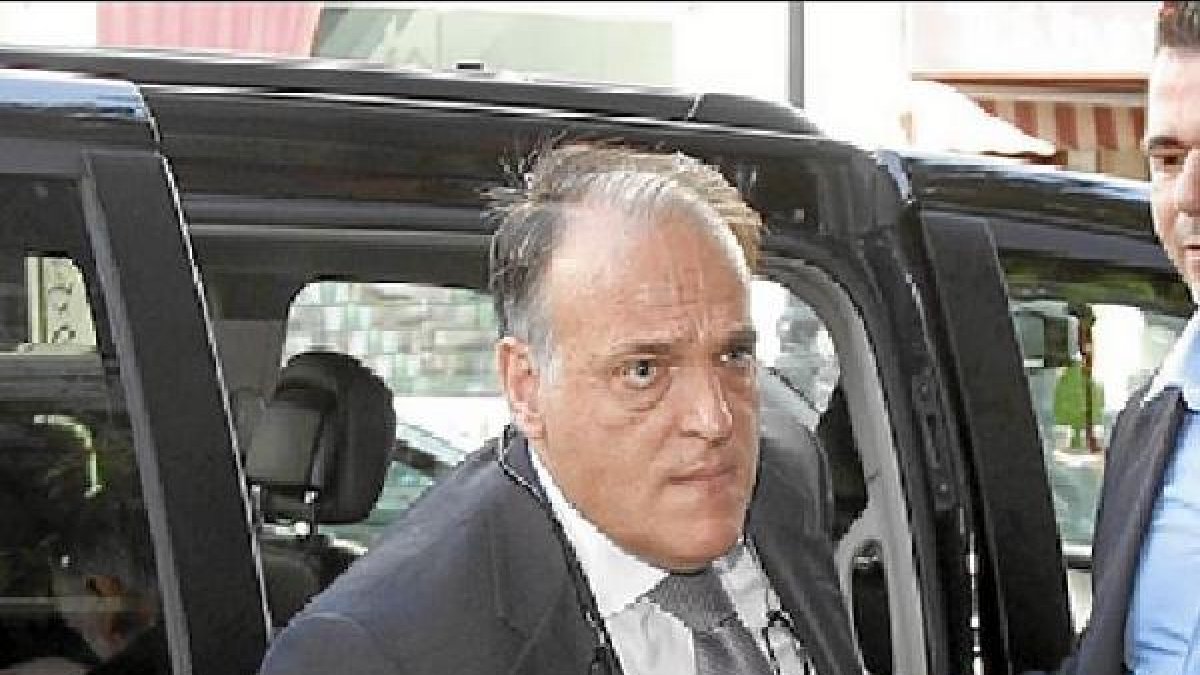 Javier Tebas ha cambiado su discurso sobre el Getafe y ahora lo ve en peligro.