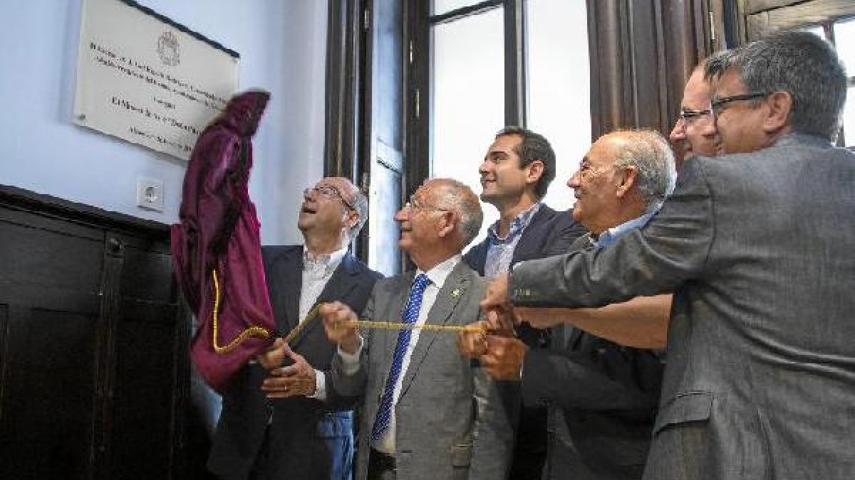 Un momento de la inauguración