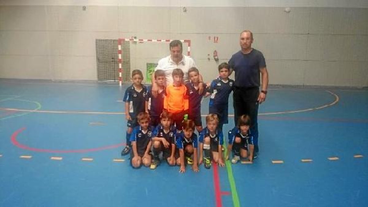 Los niños del Stella Maris quieren levantar la Copa de España.