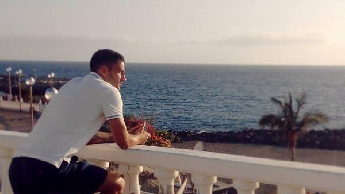 Edgar, en su tierra natal.