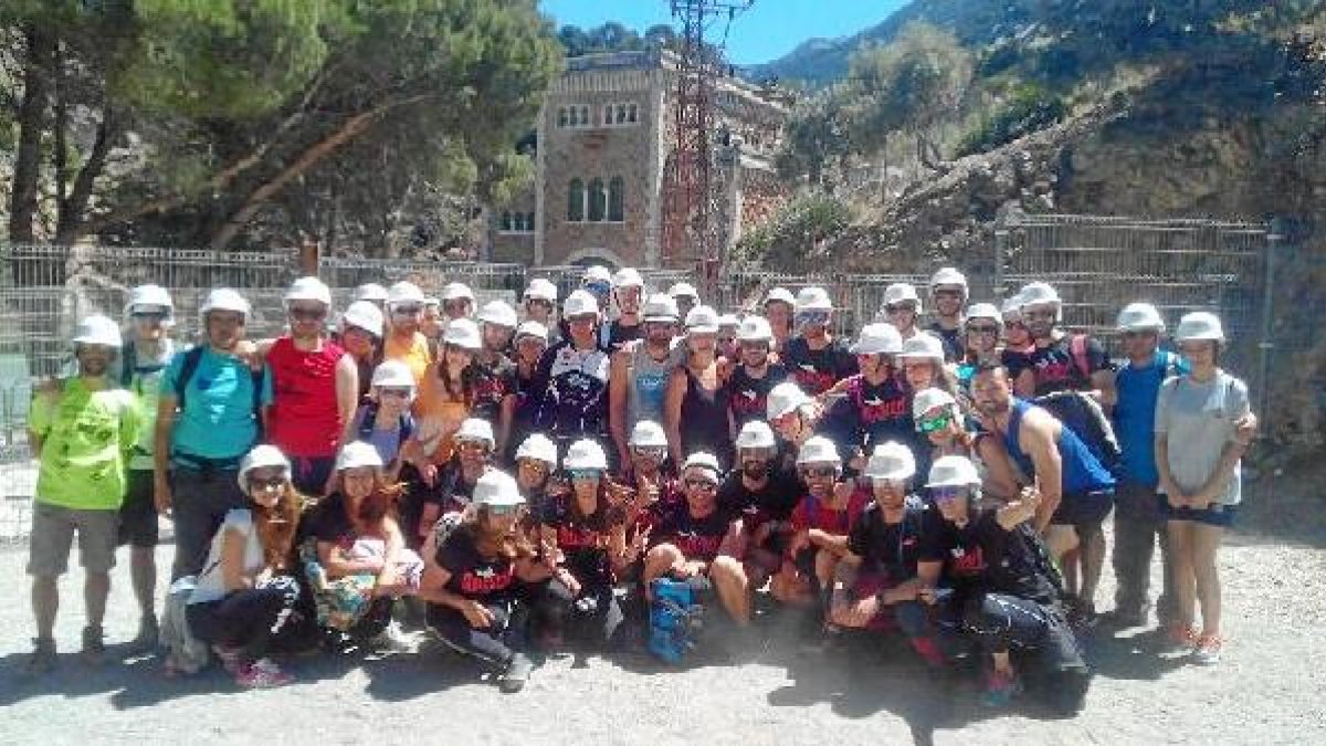 El grupo de Galosport se ha convertido en el primero de la provincia de Almería en hacer el caminito.