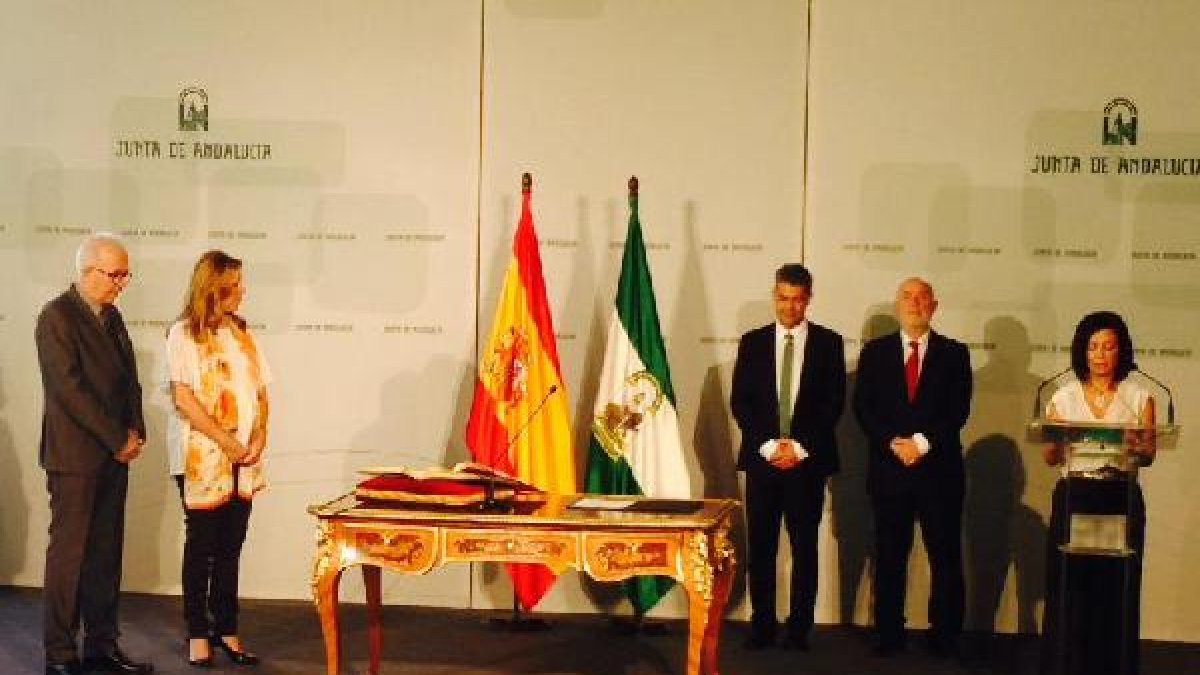 Toma de posesión de Carmelo Rodríguez como rector de la UAL.