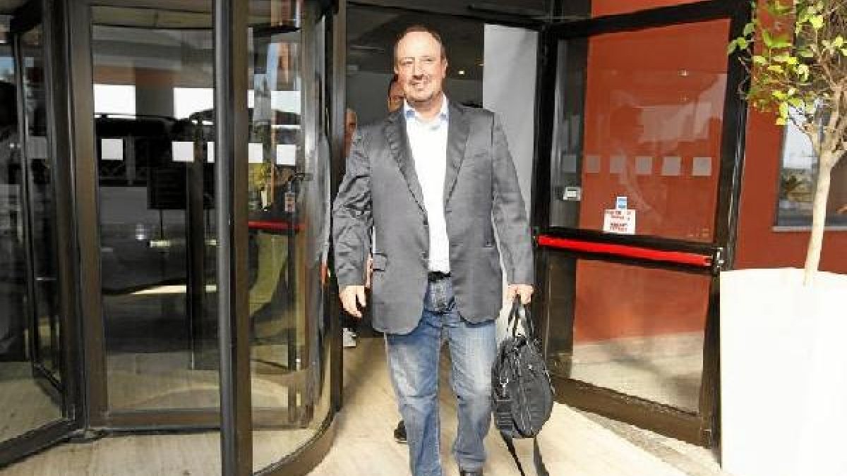 Rafa Benitez ya trabaja para el Real Madrid.