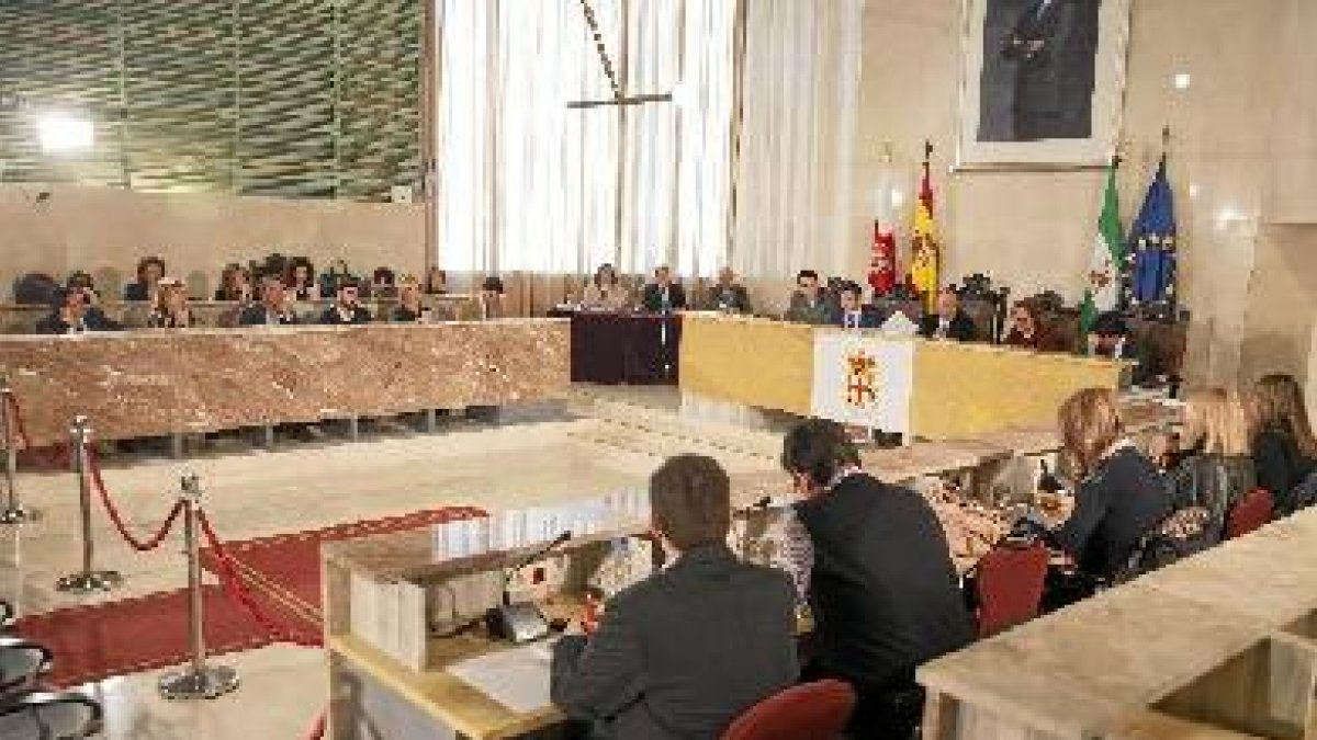 Sesión plenaria en la capital almeriense