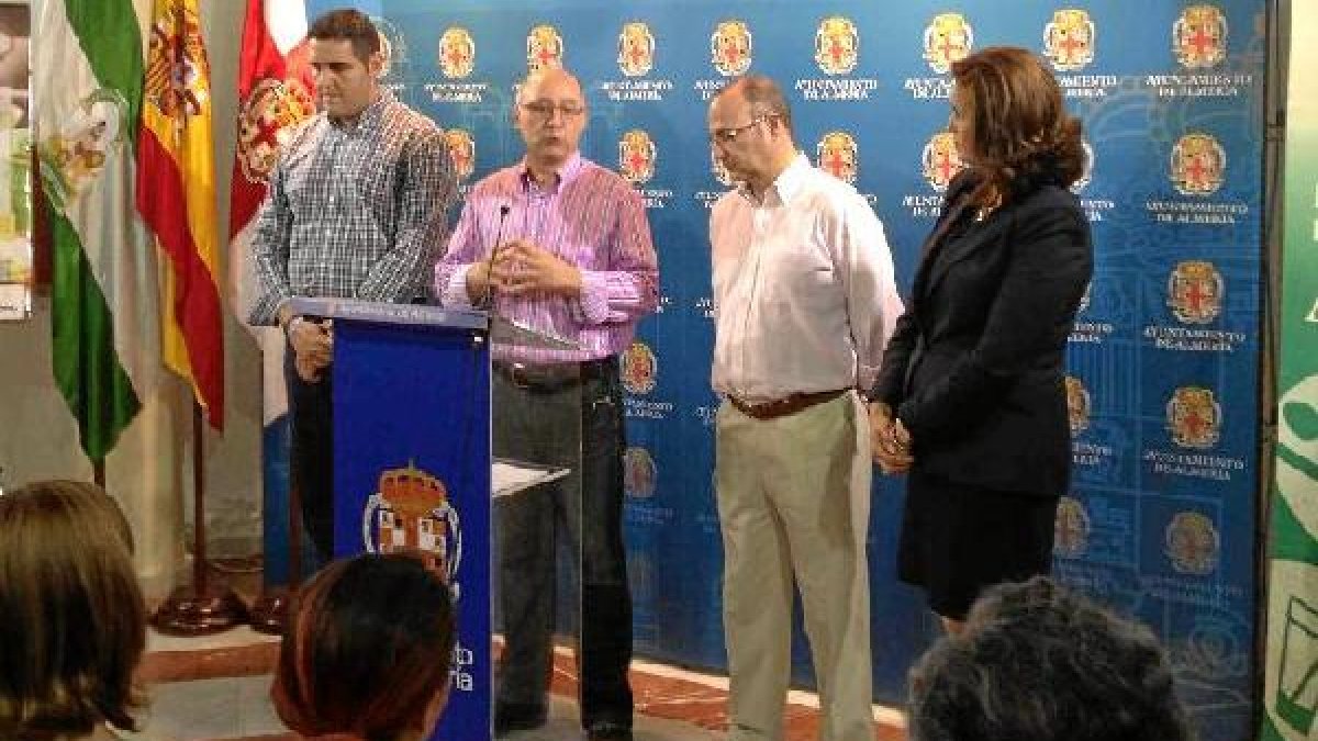 Presentación de las jornadas, esta mañana.