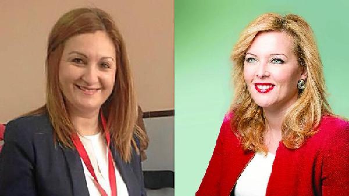 Esther Gómez y Teresa Piqueras.