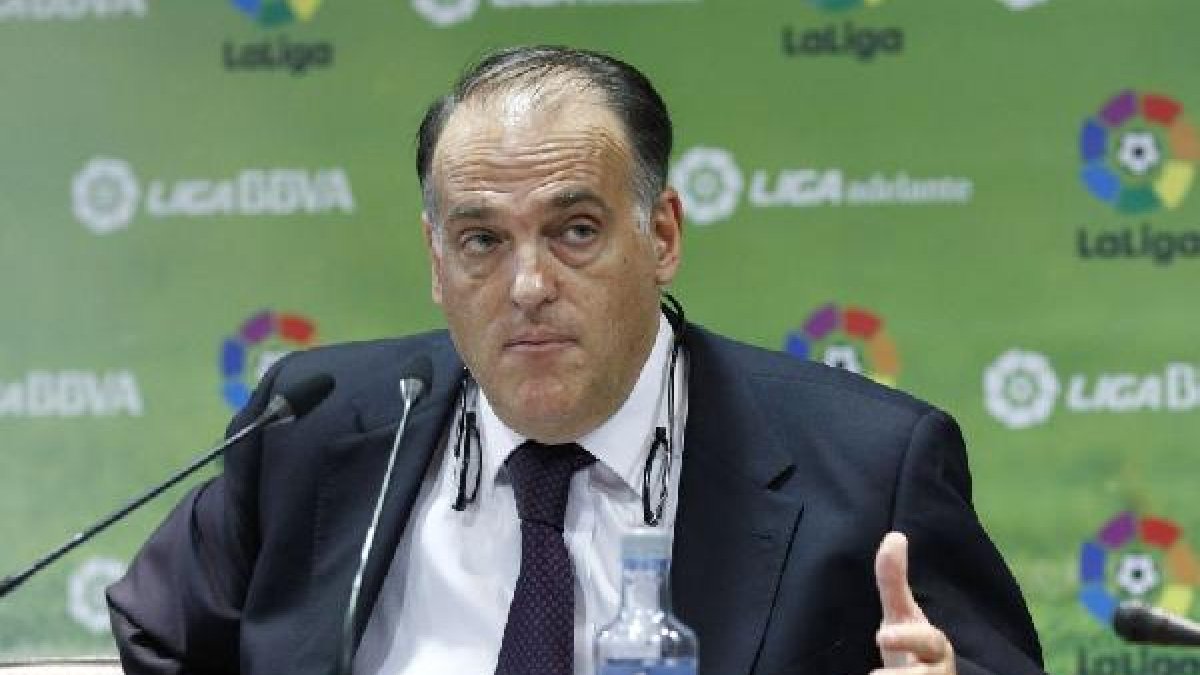 Javier Tebas, presidente de la LFP.