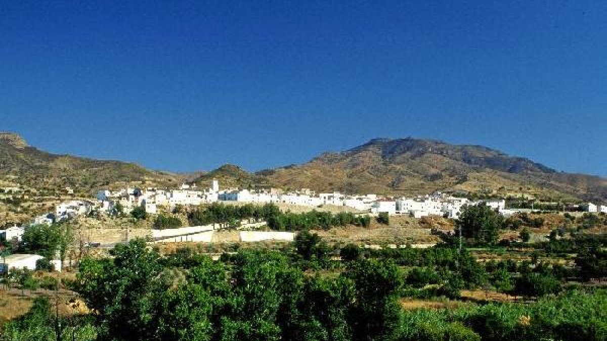 Panorámica del municipio de Albanchez.