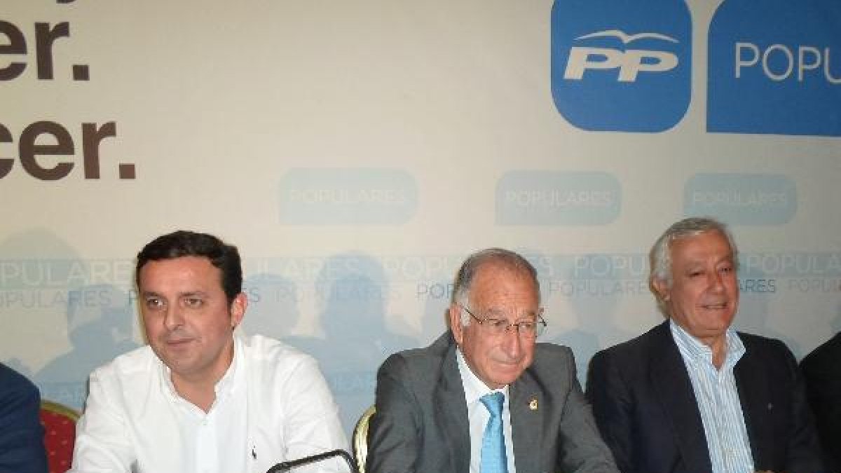 Imagen de la Junta Directiva del PP celebrada hoy.