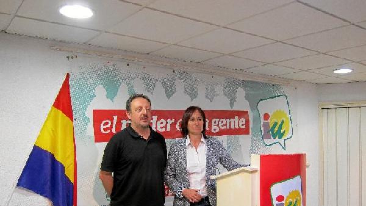 Rosalía Martín ayer durante la rueda de prensa.