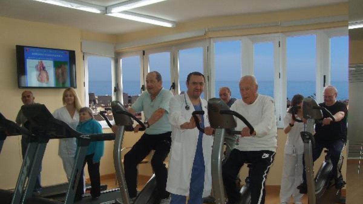 Rehabilitación en el Hospital Mediterráneo.
