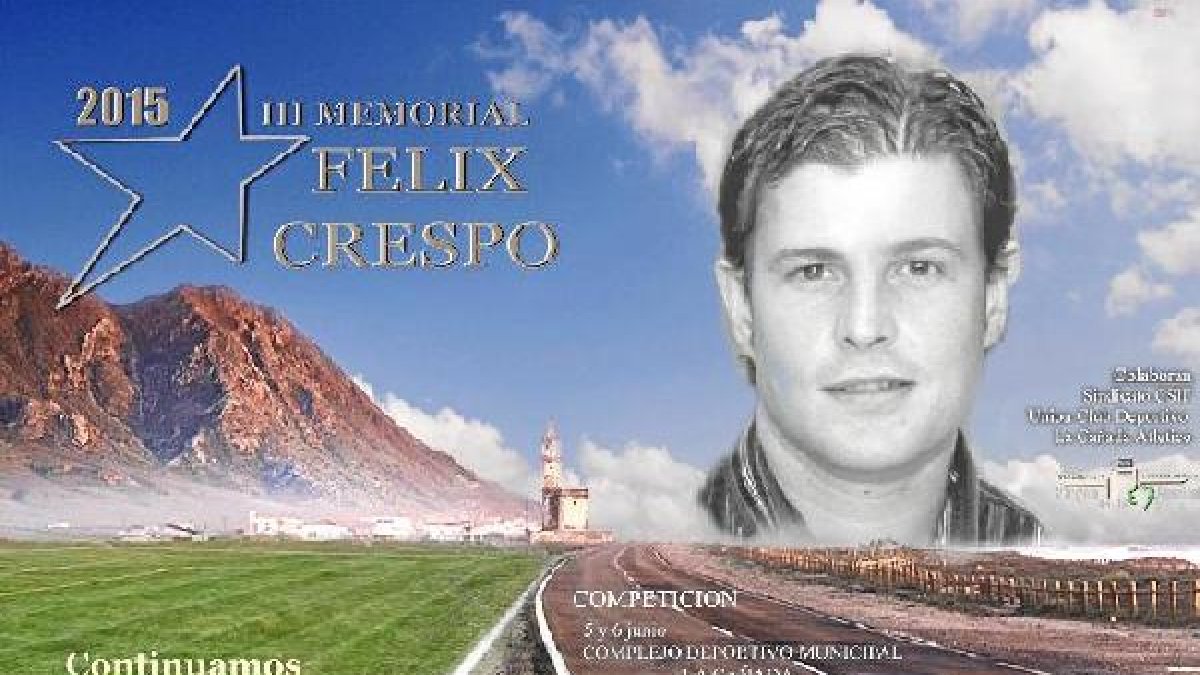 Cartel del III Memorial que recordará a un gran futbolista.