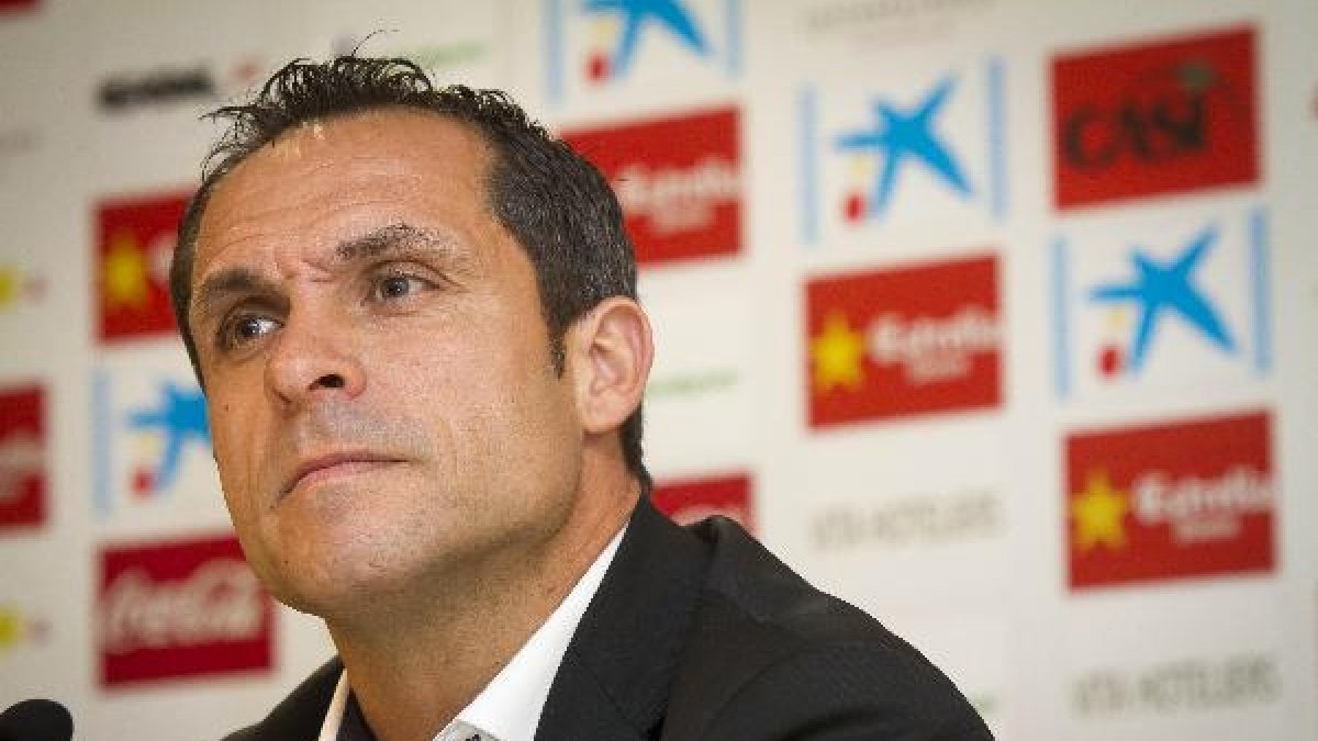 Sergi Barjuan no pudo conseguir la permanencia.