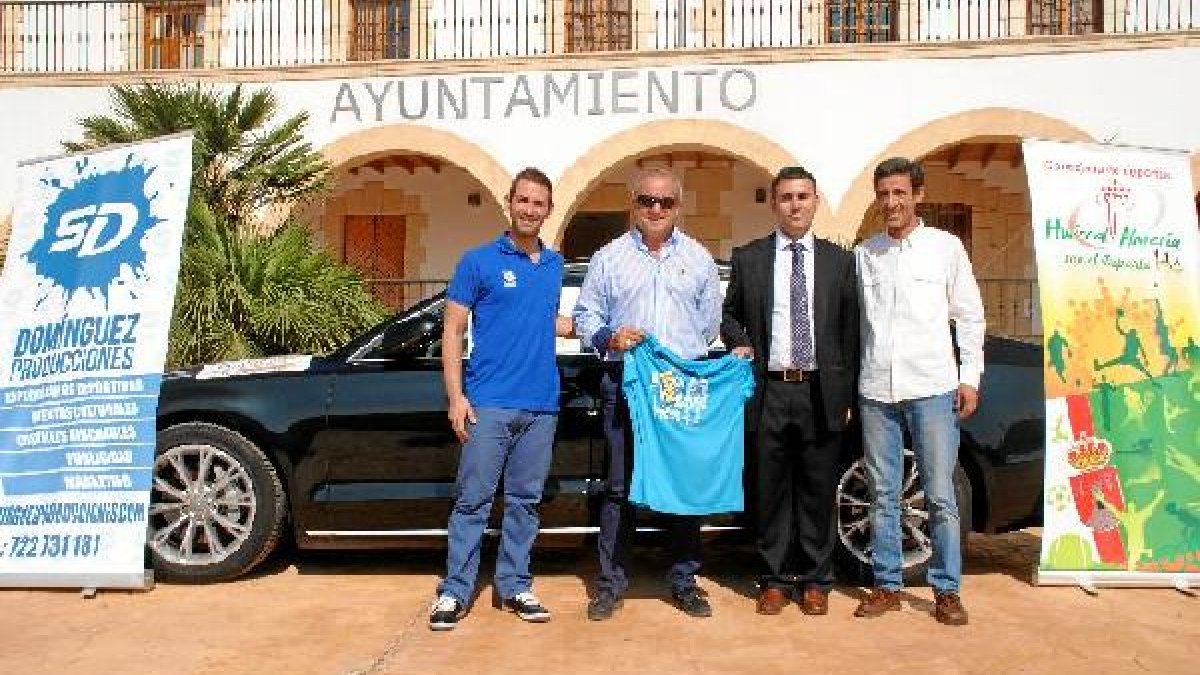 Todo preparado para la carrera huercaleña.