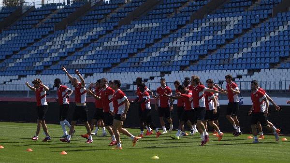 El último entrenamiento antes de dar la convocatoria.
