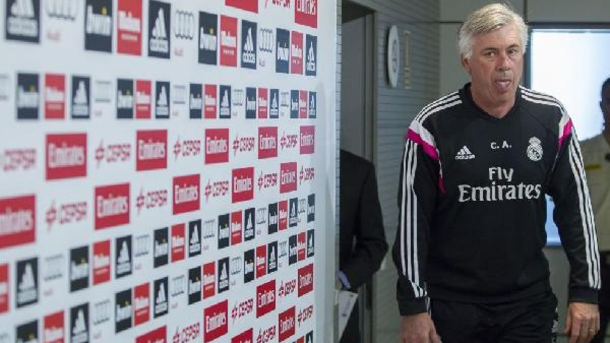 Carlo Ancelotti, técnico del Real Madrid.