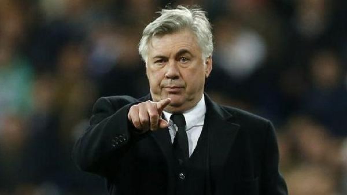 Carlo Ancelotti, técnico del Real Madrid.