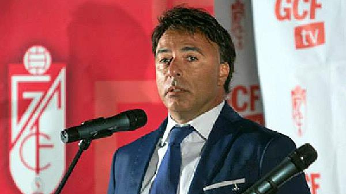 Quique Pina, presidente del Granada.