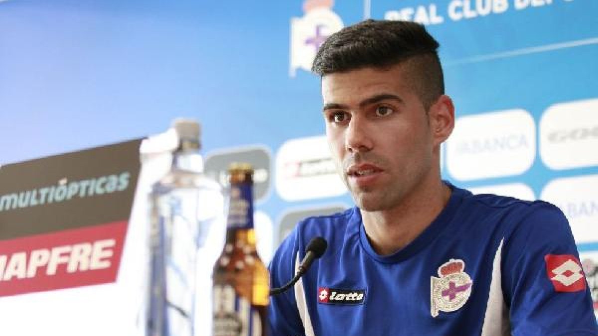 El jugador del Depor.