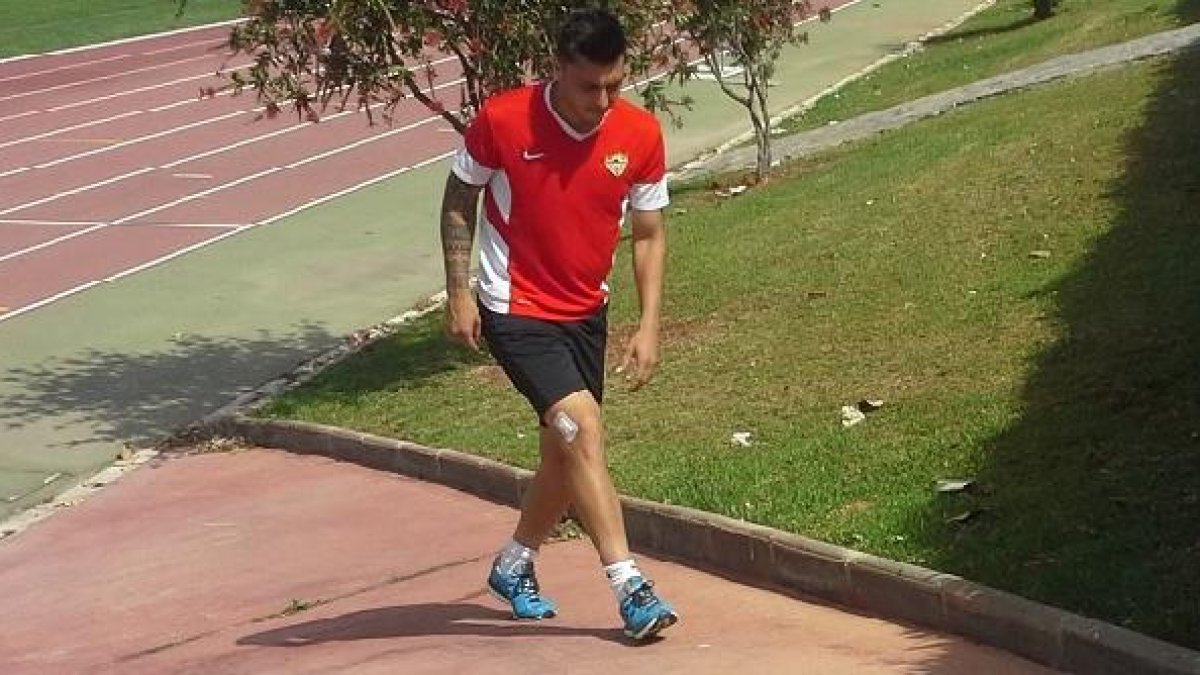 Ximo Navarro, este lunes.