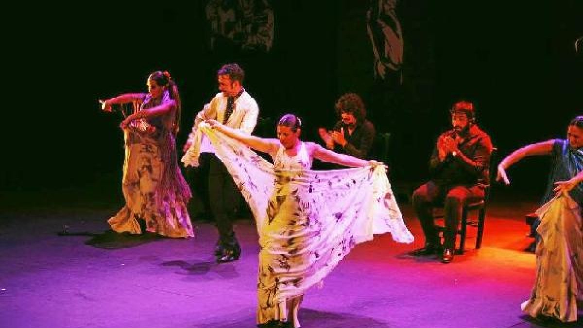 Sara Baras, en un momento del espectáculo.