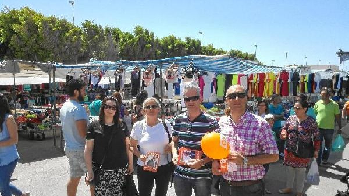 Benito Ortega, Ana Belén Lupión, Rocío Díaz y Salvador Castillo.